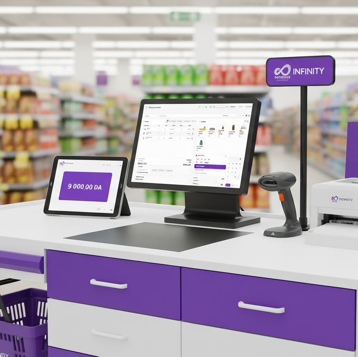 Infinity Point De Vente برنامج إدارة اعمال للتجار