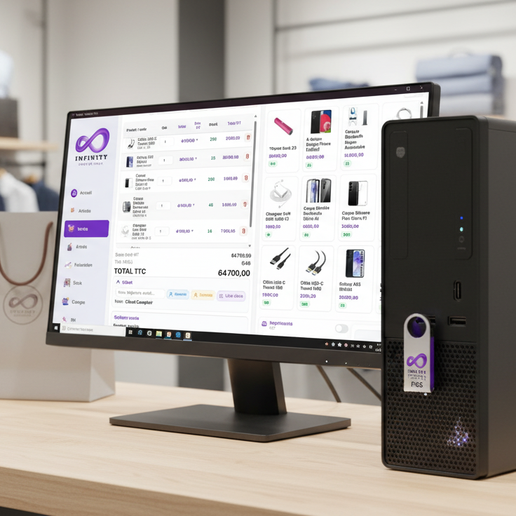 Infinity Point De Vente برنامج إدارة اعمال للتجار